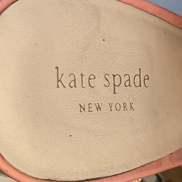 Kate Spade New York Sandals Size 9 Gerry Platform Y2K Shoes Floral Multicolor - Picture 14 of 16